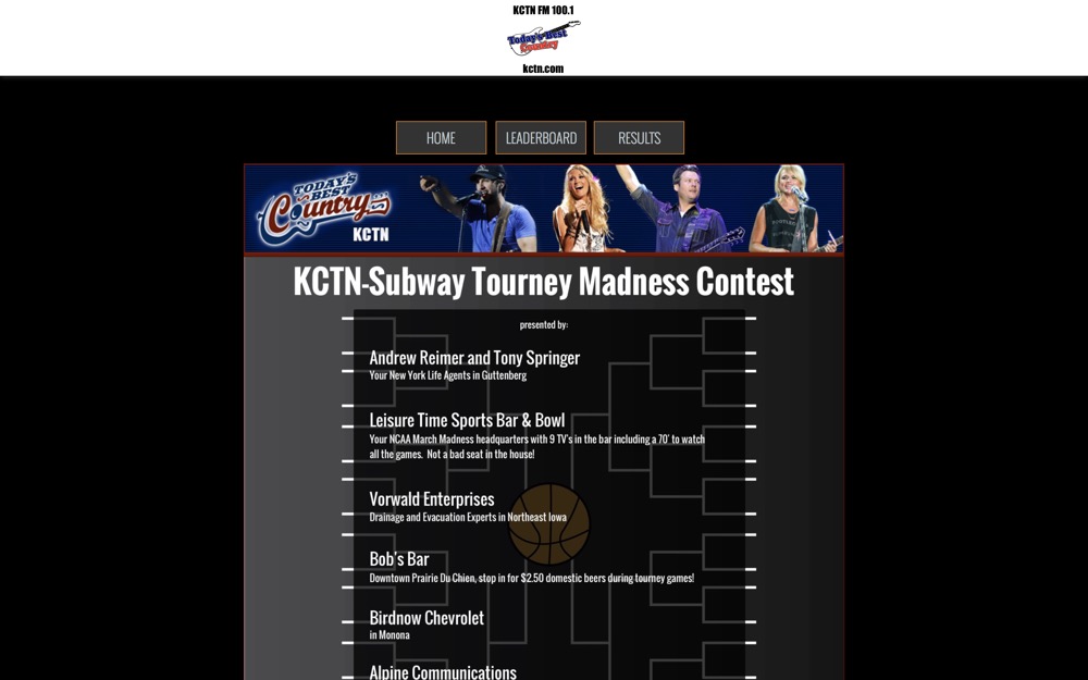 comm2 march madness bracket manager